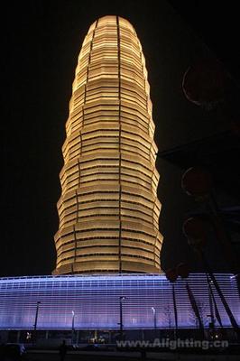 郑州会展宾馆建筑照明详解--阿拉丁神灯奖申报项目